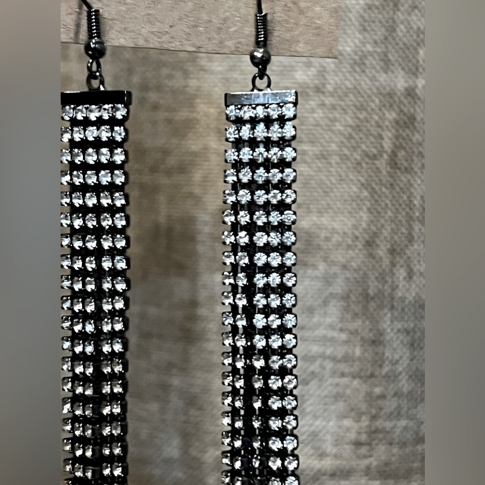 Express Brand Rhinestone Earring Bundle! - Picture 6 of 8